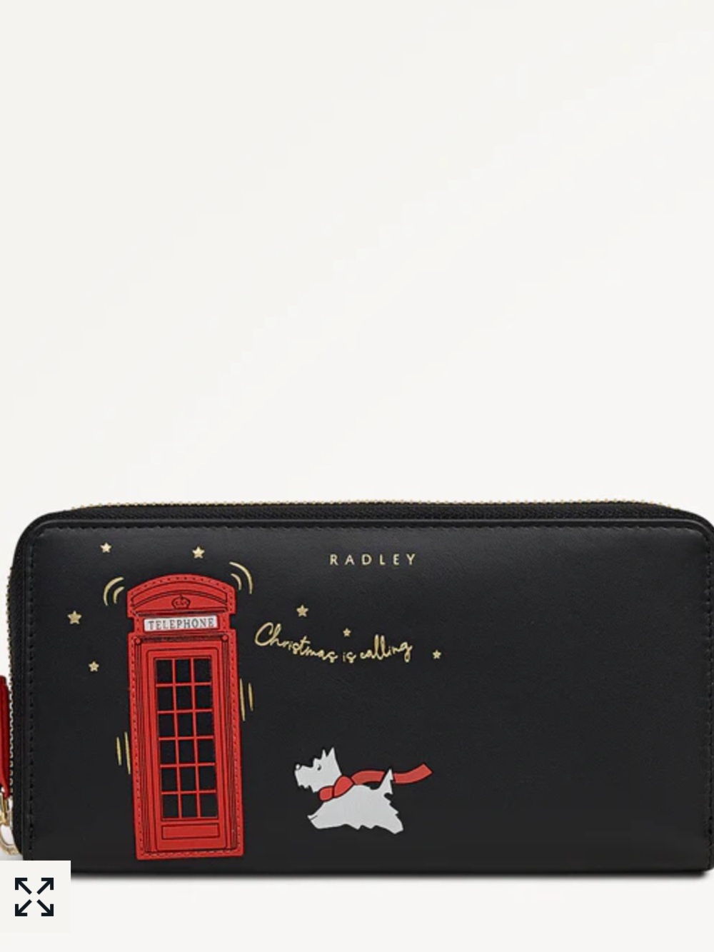 Radley London Christmas is Calling Large Zip Around Wallet 🎄